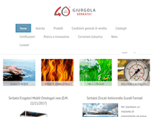 Tablet Screenshot of giurgola.com